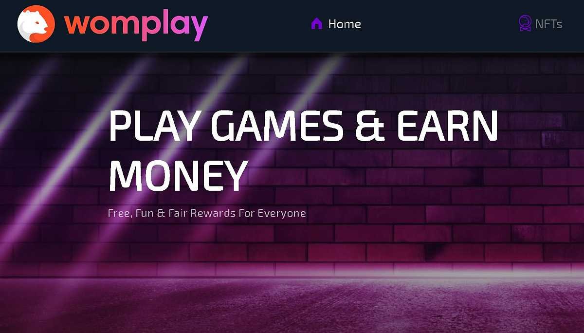 Womplay earn from playing free games